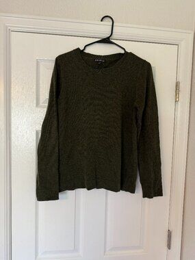 J Crew Green Sweater